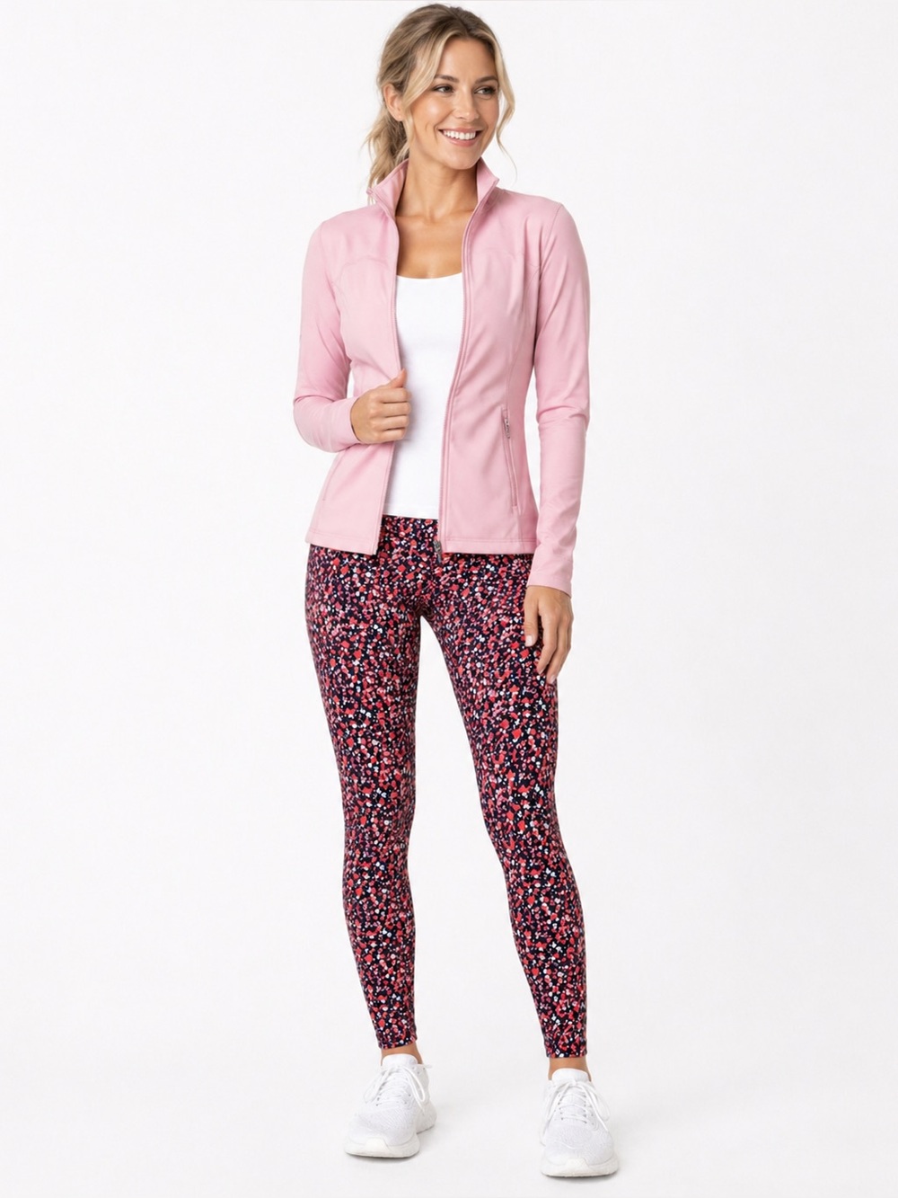 Michael Kors Floral Print Leggings Women’s Size M‎ Stretch Skinny